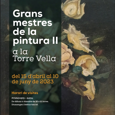 Exposició 'Grans mestres de la pintura II' a la Torre Vella, Salou, 2023