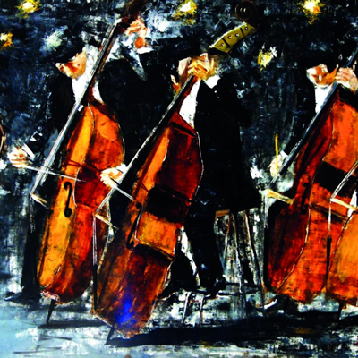 Exposició 'Expressions colors i figures contemporànies' de Juan Andrés Varela Garcia