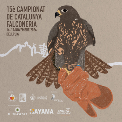 15è Campionat de Catalunya de Falconeria a Bellpuig, 2024