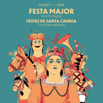 Festa Major de Falset i Festes de Santa Càndida, Falset, 2024