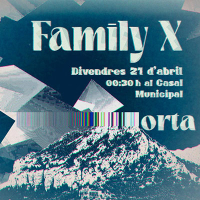 Concert de Family X a Horta de Sant Joan 2023