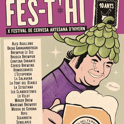 10è Fes-t'hi, Festival d'Hivern de Cervesa Artesana, 2022