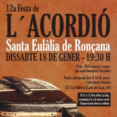 12a Festa de l'Acordió, Santa Eulàlia de Ronçana, 2025, Festa de l'Acordió, Festa de l'Acordió 2025, 