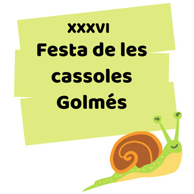 XXXVI Festa de les cassoles, Golmés, 2024