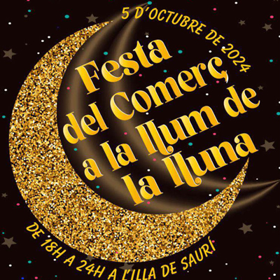 Festa del Comerç a la Llum de la Lluna, Móra d'Ebre, 2024