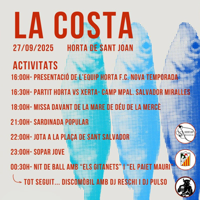 Festa de La Costa - Horta de Sant Joan 2025