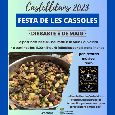 Festa de les Cassoles, Castelldans, 2023