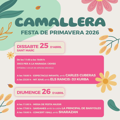 Festa de Primavera - Camallera 2026