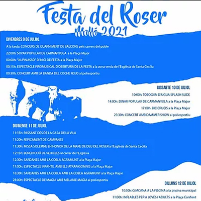 Festa del Roser - Molló 2021