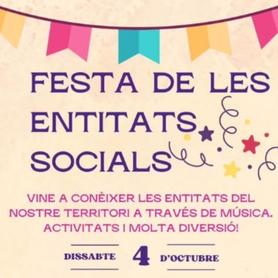 Festa de les entitats socials de Tortosa 2025, Festa de les entitats socials de Tortosa, 2025, 