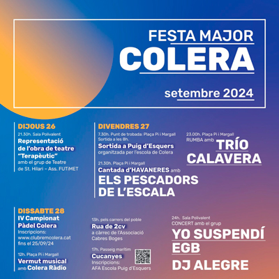 Festa Major - Colera 2024