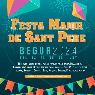 Festa Major de Sant Pere - Begur 2024
