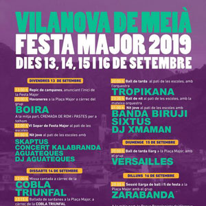 Festa Major - Vilanova de Meià 2019