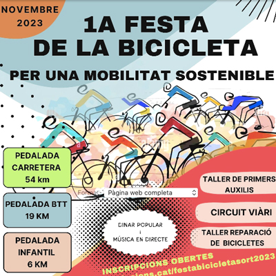 Festa de la Bicicleta, Sort, 2023