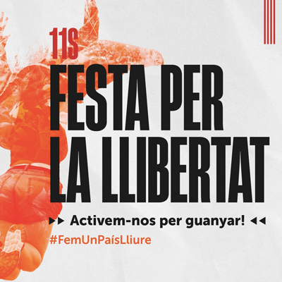 Festa per la Llibertat, 11 de setembre, Diada de Catalunya, Òmnium Cultural, 2022