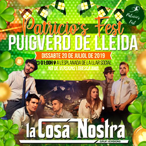 Patricio's Fest a Puigverd de Lleida, 2019