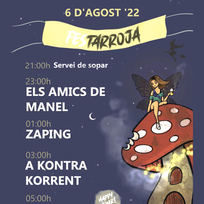 Festarroja, TArroja de Segarra, 2022