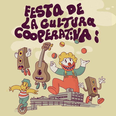 Festa de la Cultura Cooperativa, Nau Bostik, Barcelona, 2023