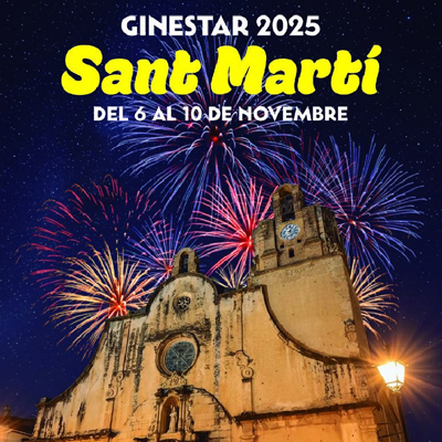 Festes Majors de Sant Martí - Ginestar 2025