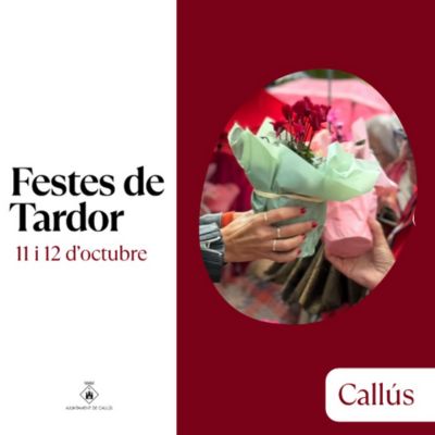 Festes de tardor a Callús 2025, Festes de tardor a Callús, 2025, Callús, 