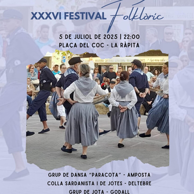 XXXVI Festival Folklòric dels Alfacs - La Ràpita 2025