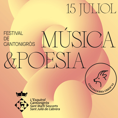 Festival de Música i Poesia de Cantonigròs, L'Esquirol, 2023