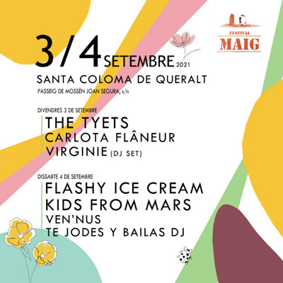 Festival Maig, Santa Coloma de Queralt, 2021
