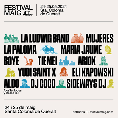 Festival Maig, Santa Coloma de Queralt, 2024