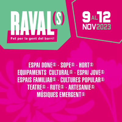 Festival Raval(s), Barri del Raval, Barcelona, 2023