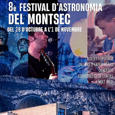 8è Festival d'Astronomia del Montsec, Parc Astronòmic del Montsec, 2022