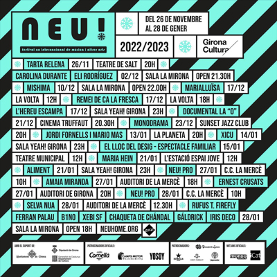 Festival Neu, Girona, 2022