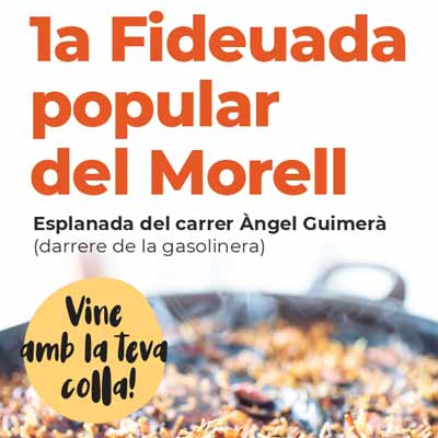 Fideuada popular del Morell, 2022