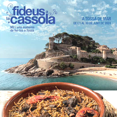 Campanya gastronòmica dels Fideus a la Cassola, Tossa de Mar, 2024