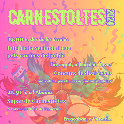 Carnaval de Figuerola del Camp, 2024