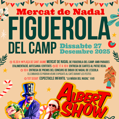 Mercat de Nadal de Figuerola del Camp, 2025