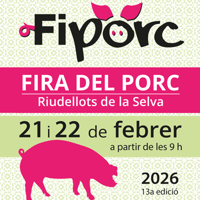 13a Fiporc de Riudellots de la Selva, 2026
