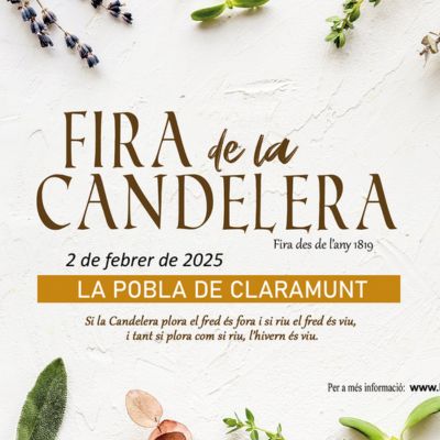 Fira de la Candelera de la Pobla de Claramunt 2025, Fira de la Candelera de la Pobla de Claramunt, La Pobla de Claramunt, 2025, Fira de la Candelera, 