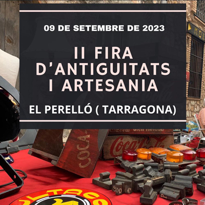 II Fira d'antiguitats i artesania - El Perelló 2023