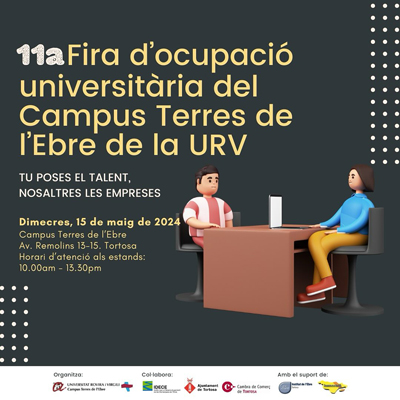 Fira de l’Ocupació de la URV - Campus Terres de l'Ebre 2024