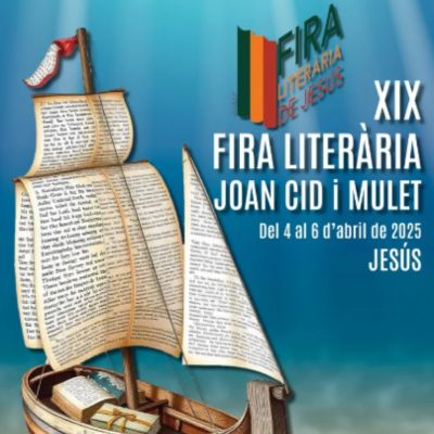 XIX Fira Literària Joan Cid i Mulet, Jesús, 2025, Fira Literària Joan Cid i Mulet