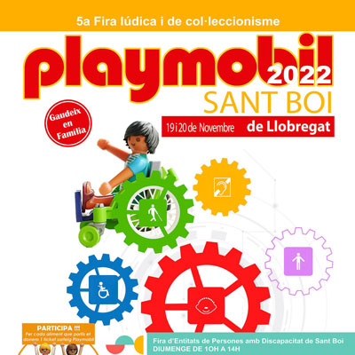 5a Fira lúdica i de col·leccionisme Playmobil, Sant Boi de Llobregat, 2022