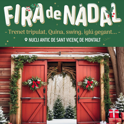 Fira de Nadal de Sant Vicenç de Montalt 2024, Fira de Nadal de Sant Vicenç de Montalt, Sant Vicenç de Montalt, 2024, 