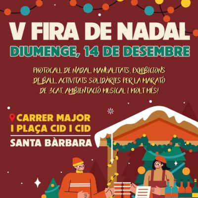 Fira de Nadal de Santa Bàrbara 2025, Fira de Nadal de Santa Bàrbara, 2025, Santa Bàrbara, 