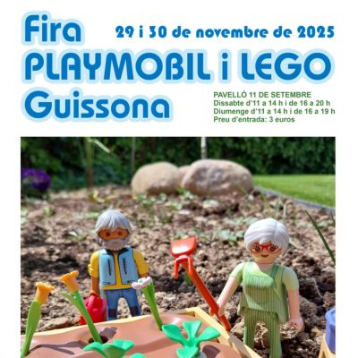 Fira Playmobil i Lego de Guissona 2025, Fira Playmobil i Lego de Guissona, Guissona, Fira Playmobil