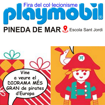 Fira del Col·leccionisme Playmobil a Pineda de Mar 2022