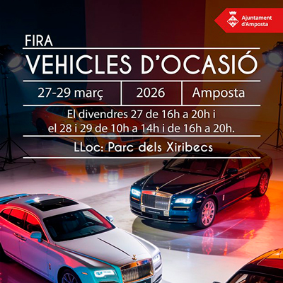 Fira de Vehicles d’Ocasió - Amposta 2026