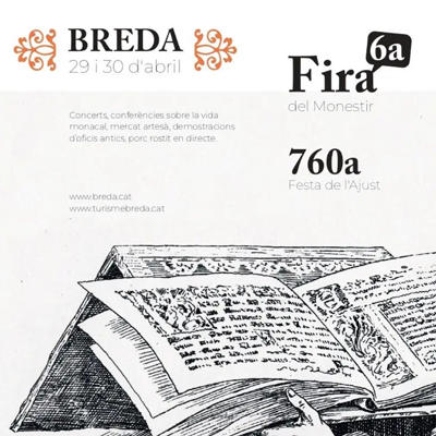 6a Fira del Monestir i 760a Festa de l'Ajust, Breda, 2023
