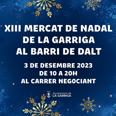 Mercat de Nadal del Barri de Dalt de La Garriga, 2023