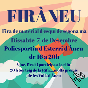 Firàneu, Fira de material d'esquí de 2a mà, 2019