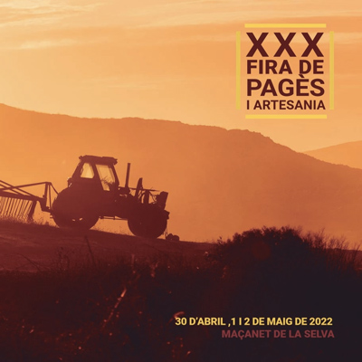 XXX Fira de pagès i artesania de Maçanet de la Selva, 2022